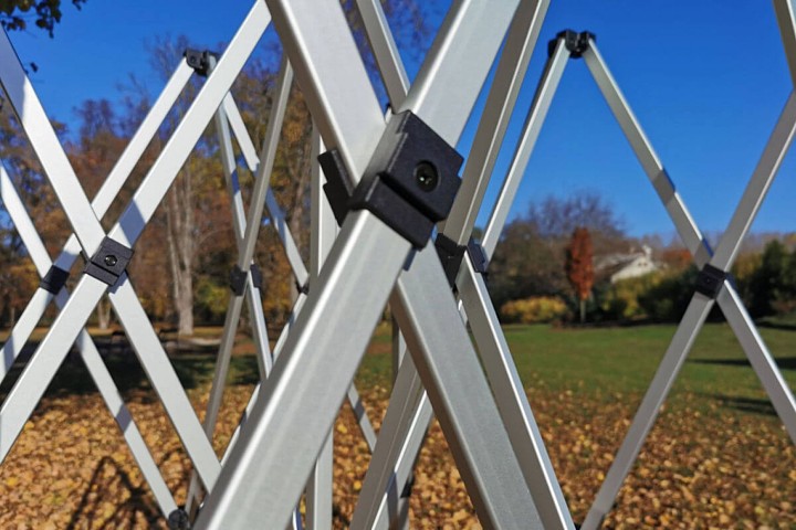 алуминиева сгъваема палатка