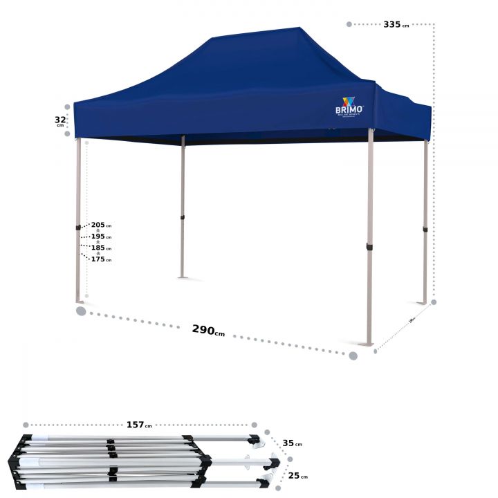базар за палатки с ножици